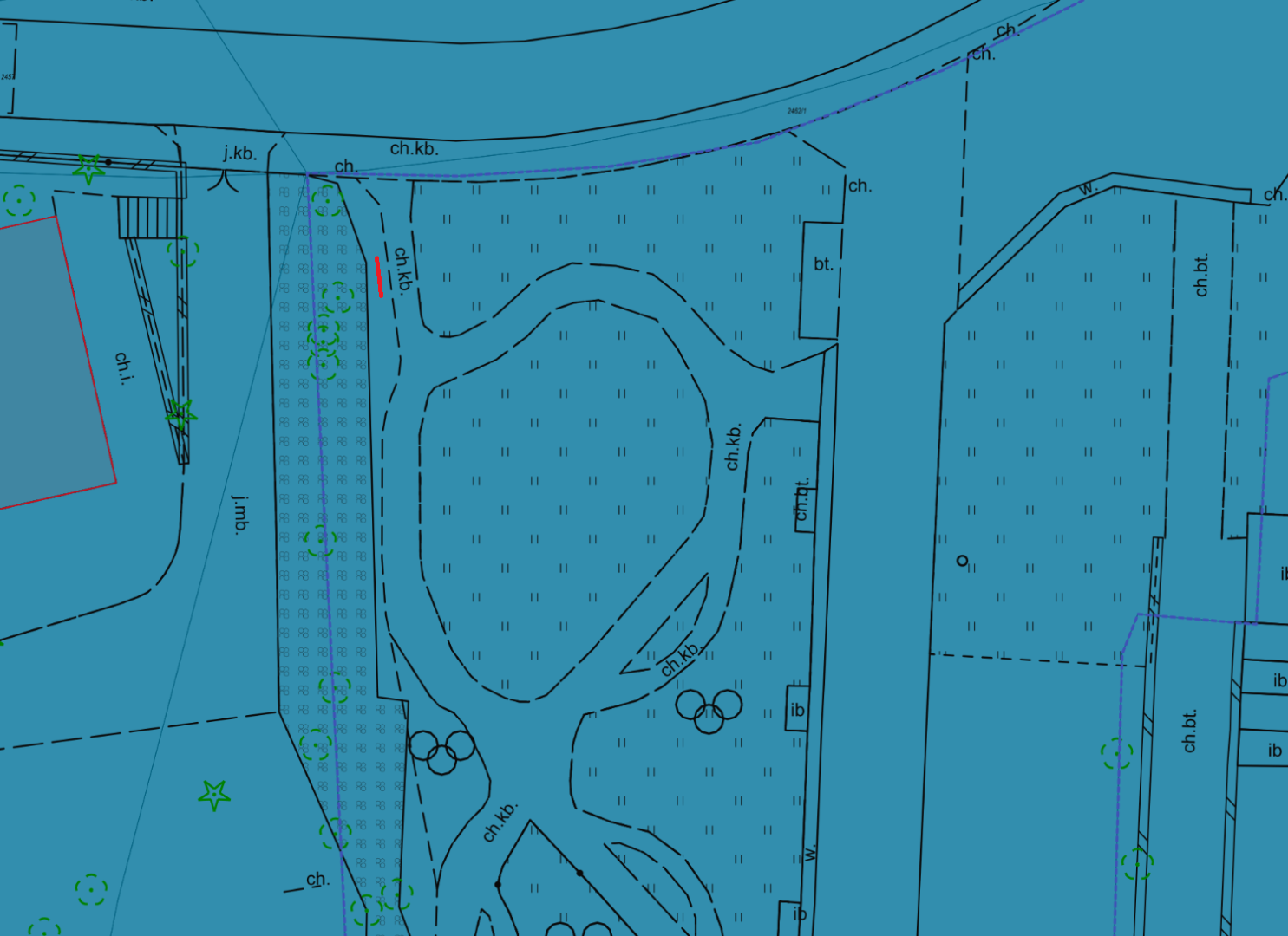 Lokalizacja tablicy dot. przedwojennego molo