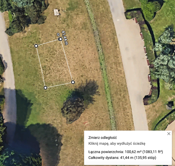 Rzut z proponowaną lokalizacją